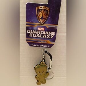 Marvel Guardians of the Galaxy Baby Groot Travel Dangle,  Charm, Luggage Tag